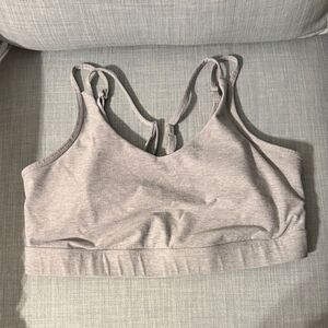 Athletic Works Light Gray Sports Bra